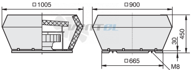 Rosenberg DV 450 L-4-4 D - описание, технические характеристики, графики